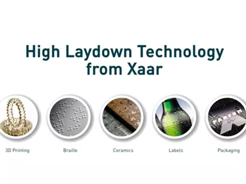 Xaar's High Laydown Technology
